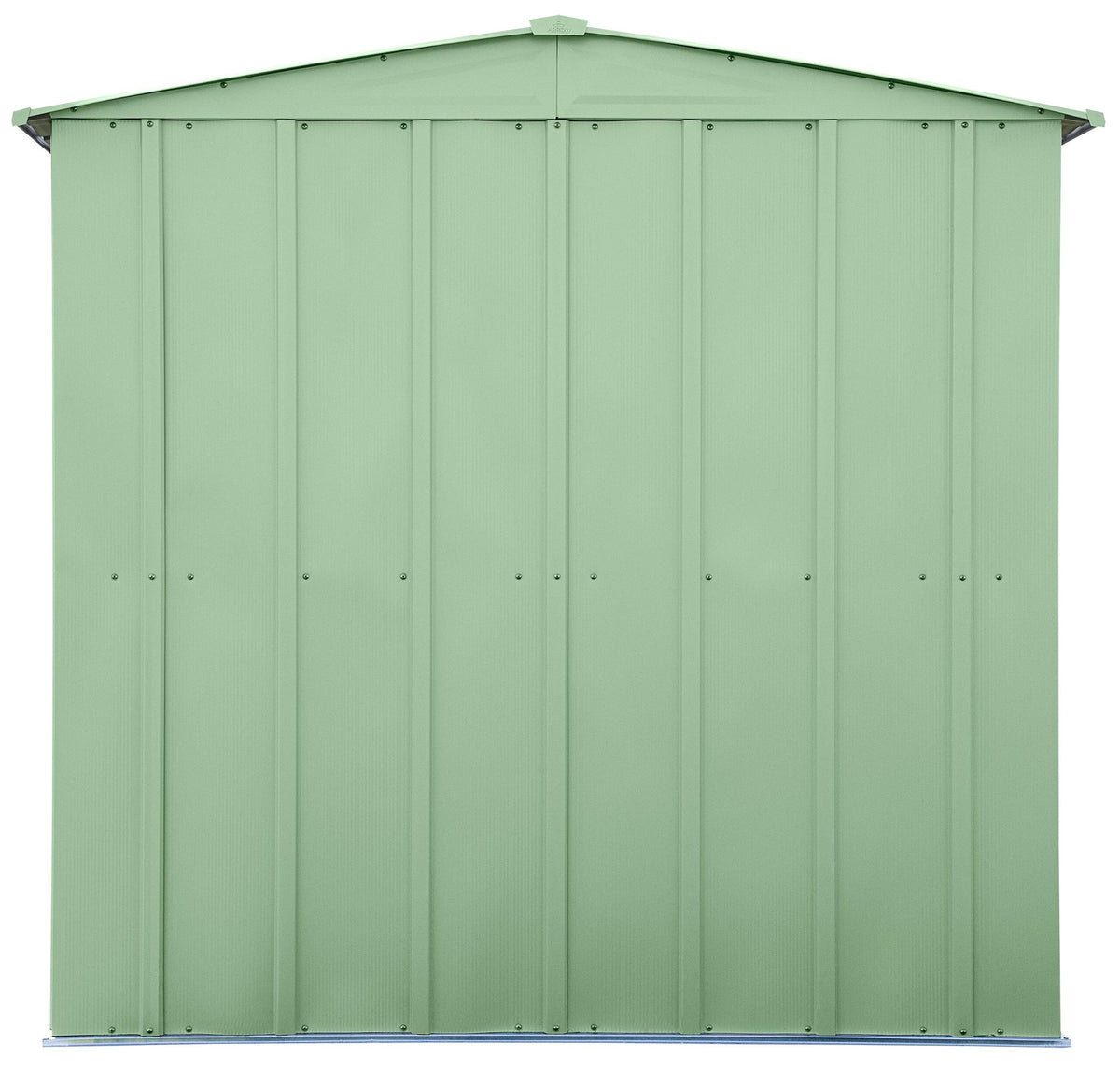 Arrow Classic Galvanized Steel Storage Shed, Sage Green, 6-ft x 5-ft