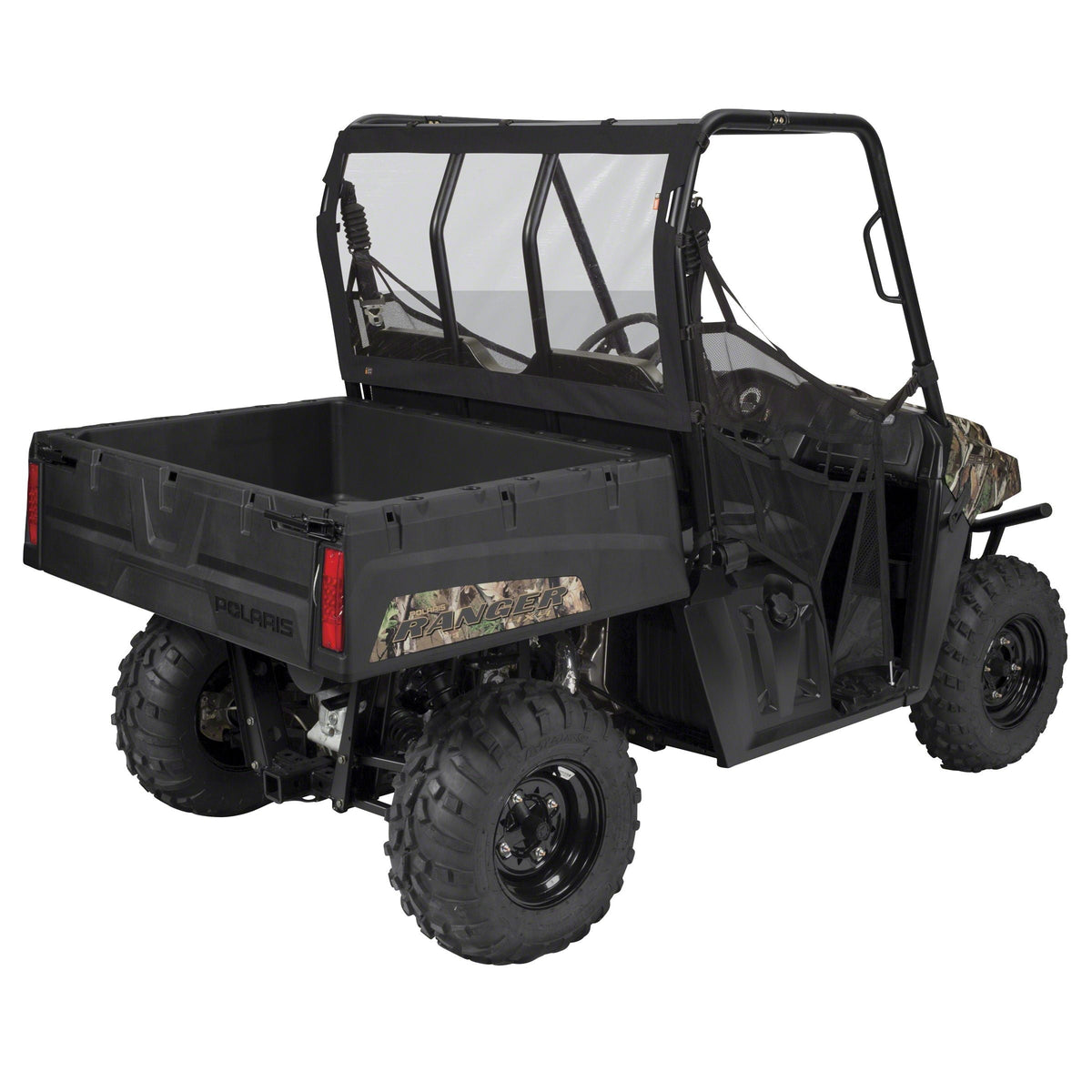 Classic Accessories UTV Rear Windshield, Polaris Ranger 900, Black