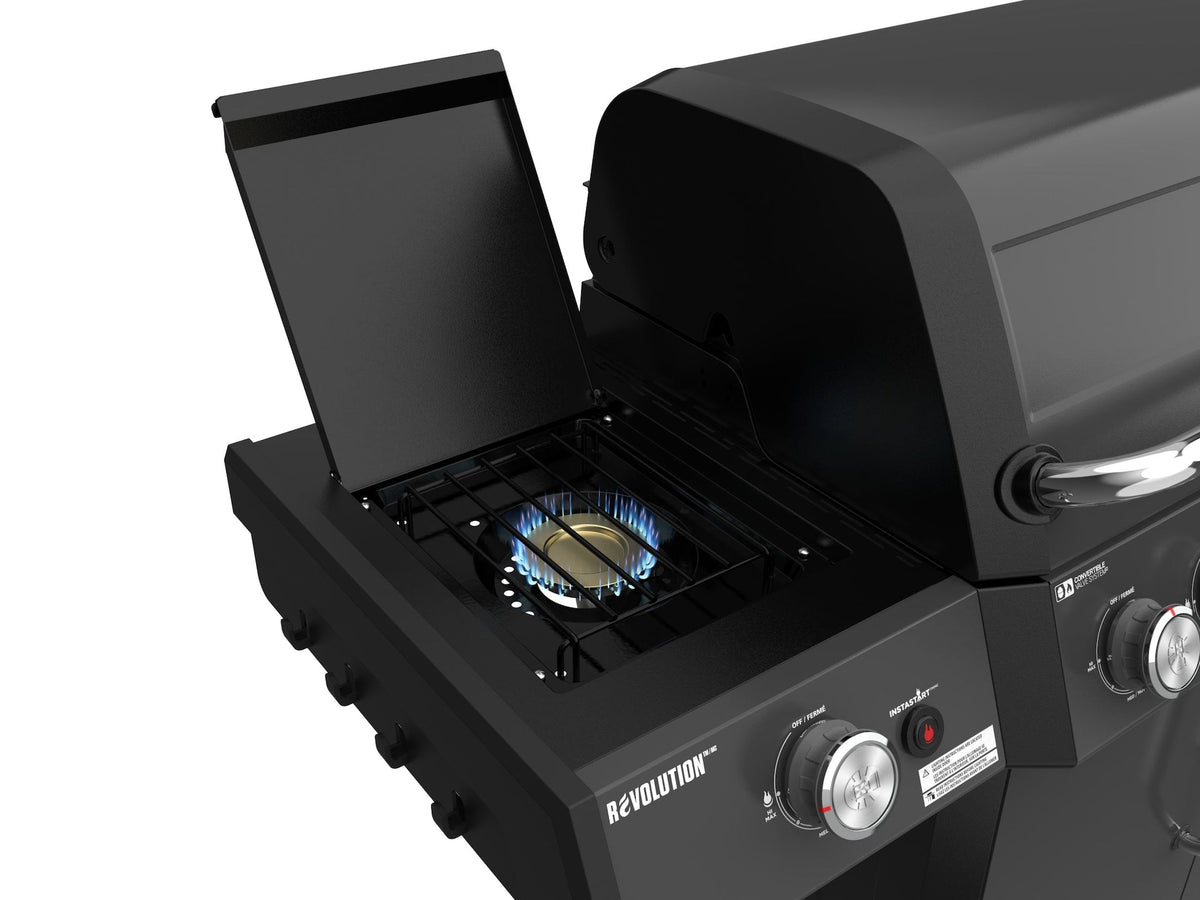 Coleman Revolution II 5-Burner Grill and Griddle Combo LP Gas BBQ