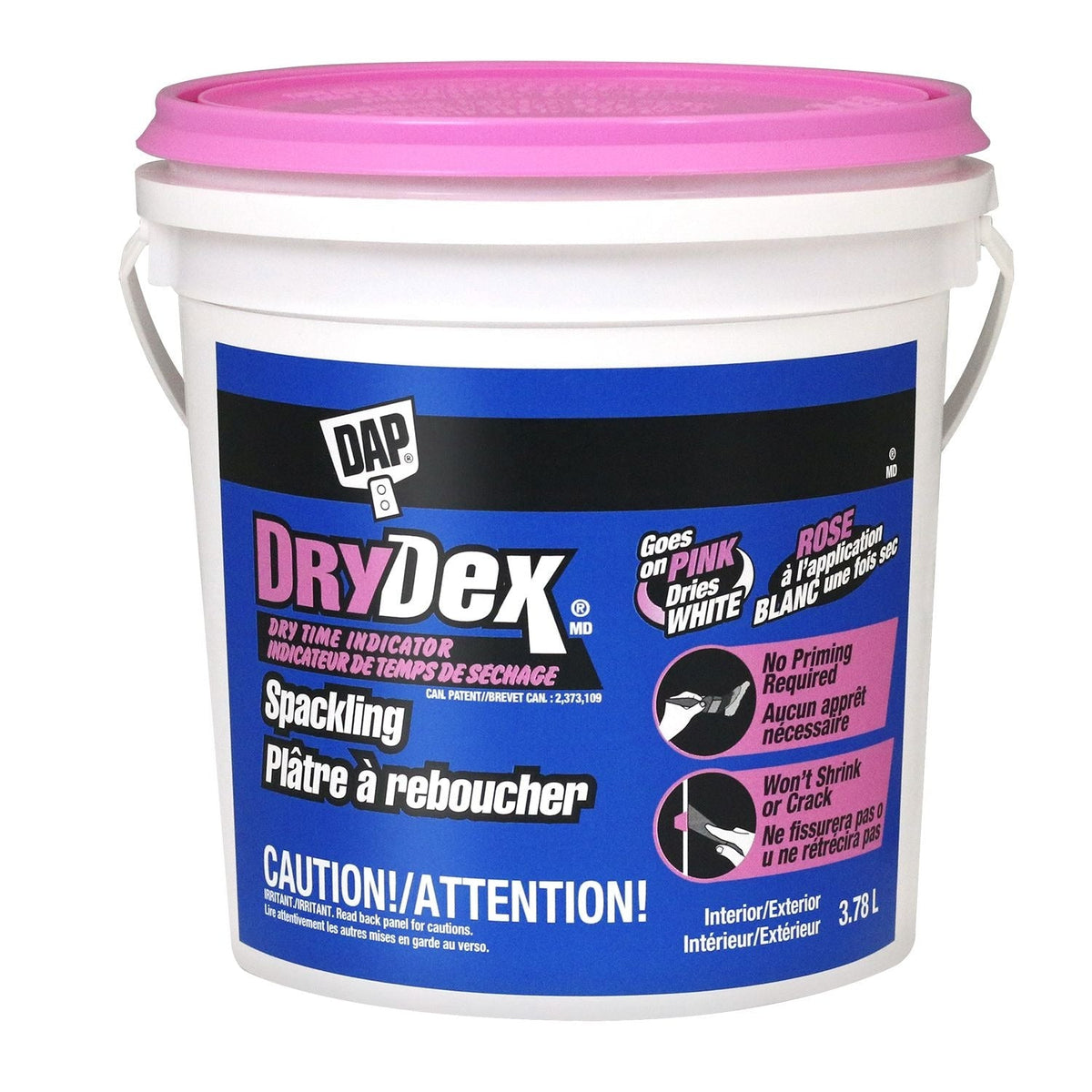 DAP DryDex Dry Time Indicator Spackling, 3.78-L
