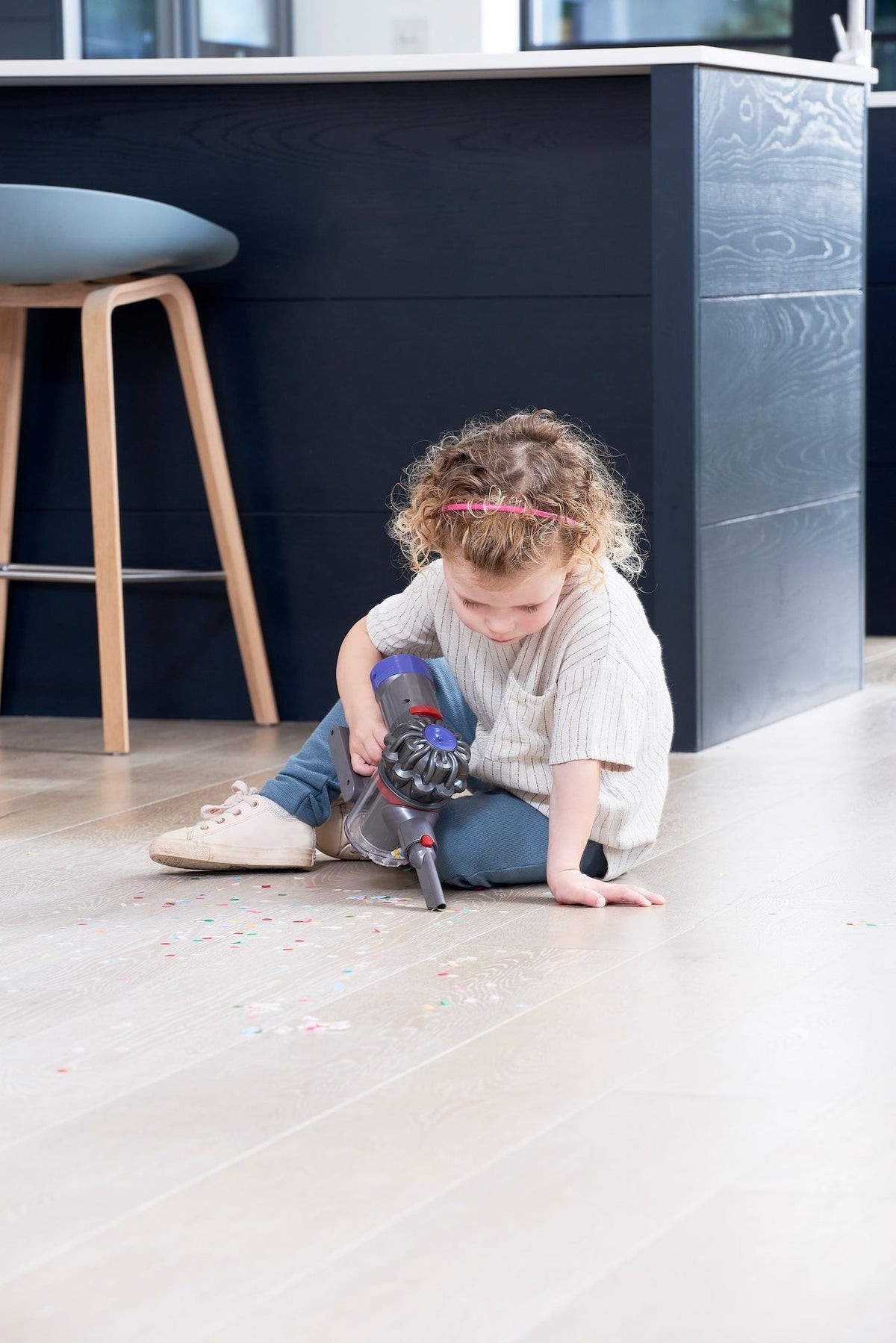 Dyson Stick Vacuum Cleaner Interactive Toy, Battery Operated, Ages 3+
