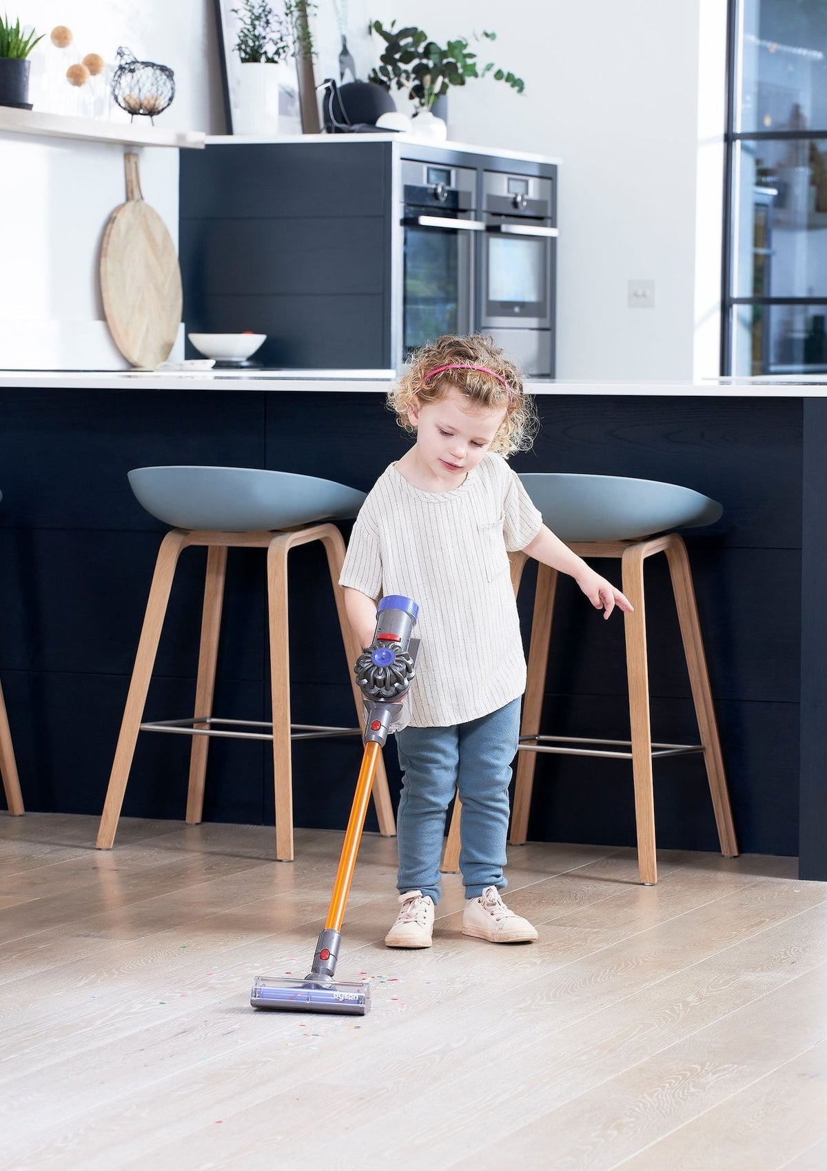 Dyson Stick Vacuum Cleaner Interactive Toy, Battery Operated, Ages 3+