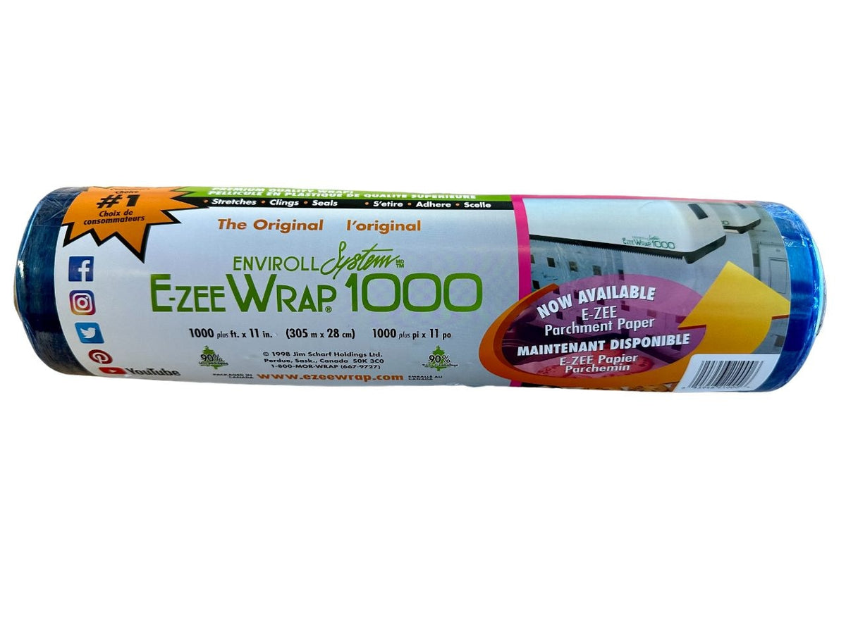 E-Zee Wrap Plastic Wrap Refill, 1000-ft