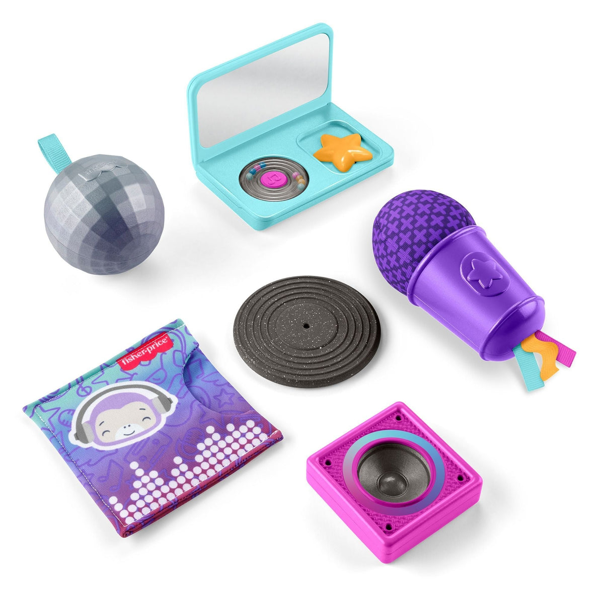 Fisher-Price Mini Me Moments DJ Toy Gift Set for Babies