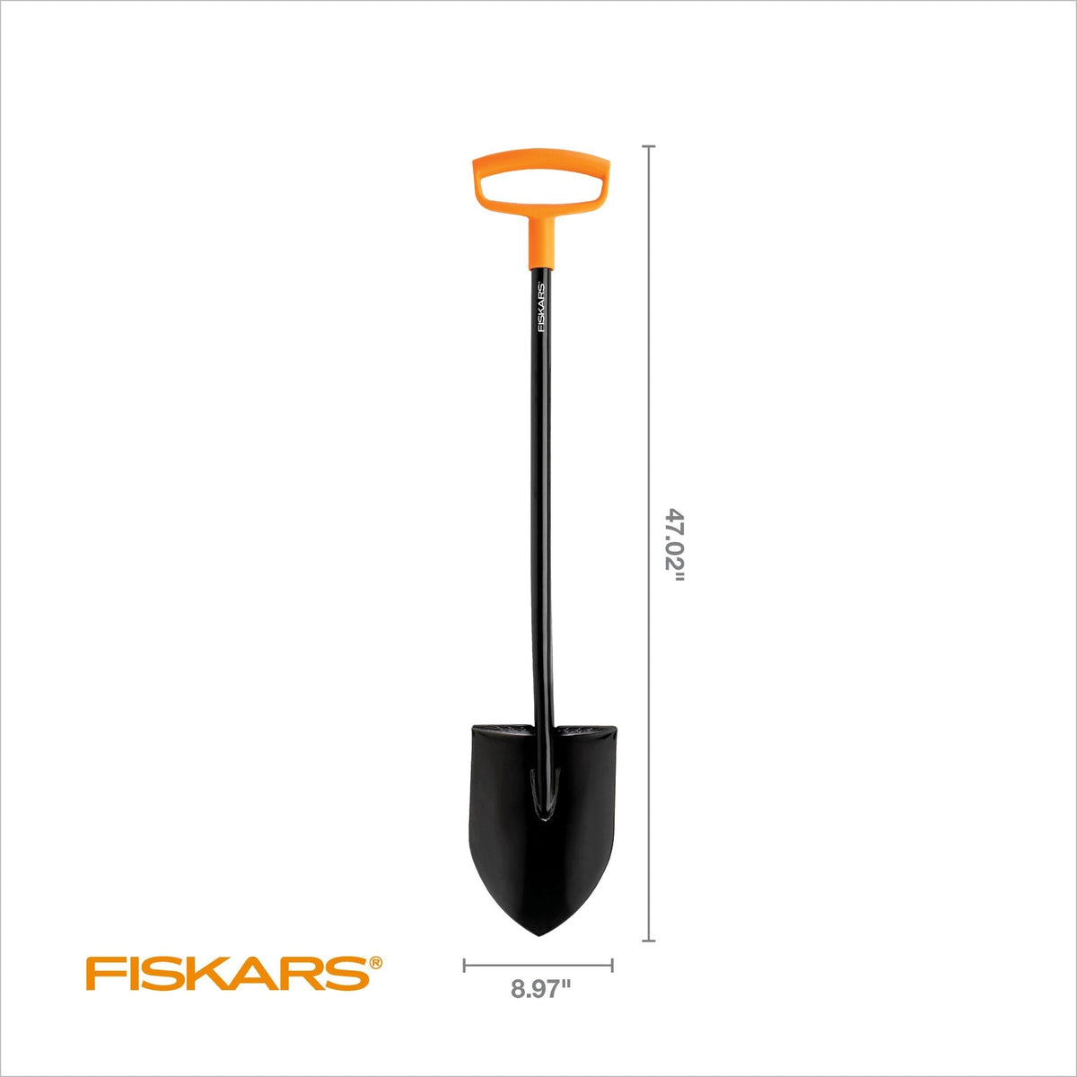 Fiskars Steel D-Handle Digging Shovel
