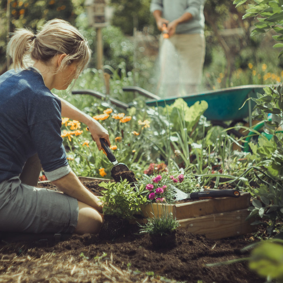 Fiskars Xact Steel Garden Cultivator
