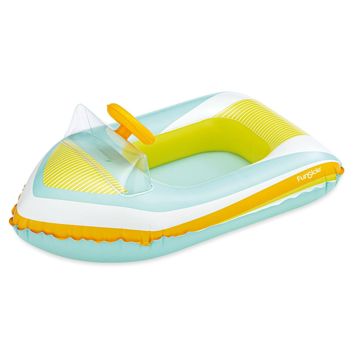 Funsicle Speed Baby Boat Pool Float, Inflatable, Ages 1+