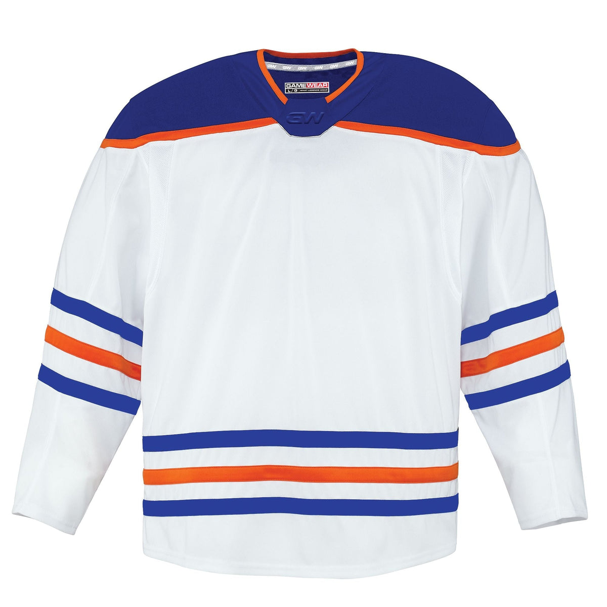 Gamewear 8500 Pro Team Hockey Jersey, Senior, Edmonton Oilers Away Colours, Various Sizes