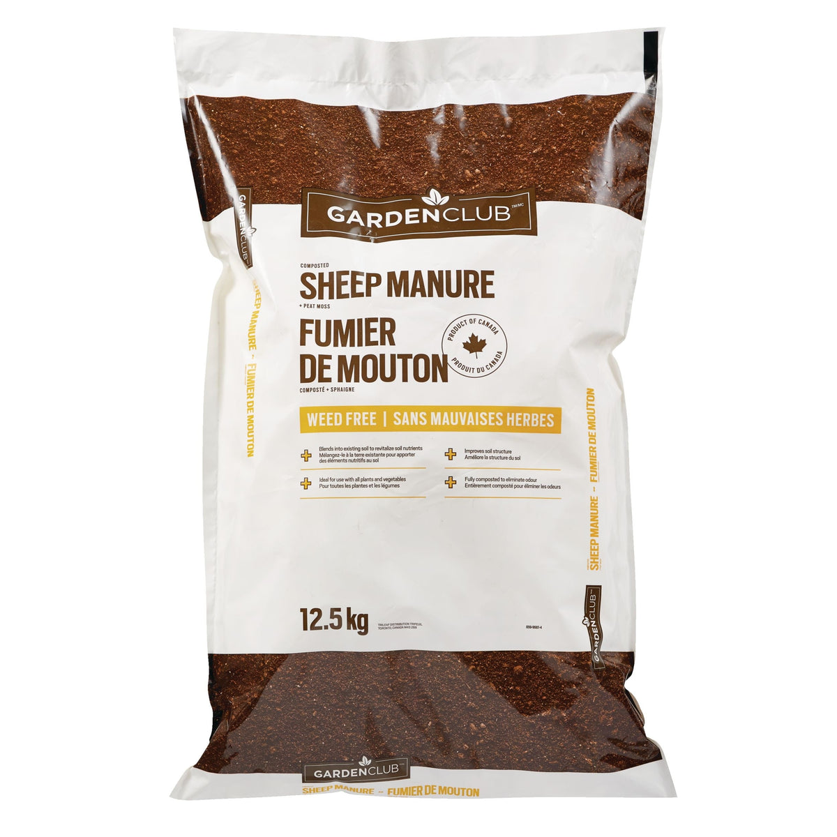 Garden Club Sheep Manure, 12.5-kg