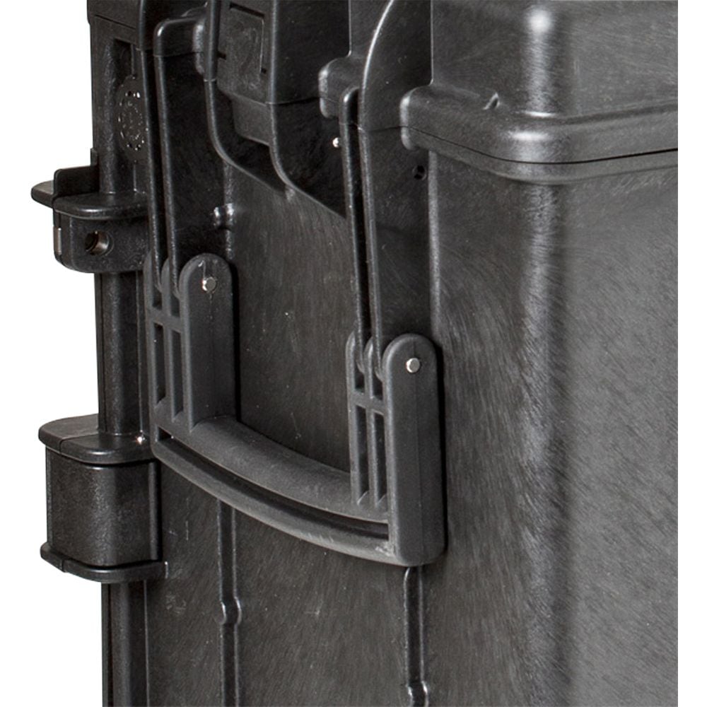 Gray Tools Mobile Tool Chest, 3 Small, 1 Medium & 1 Large Drawer, Black