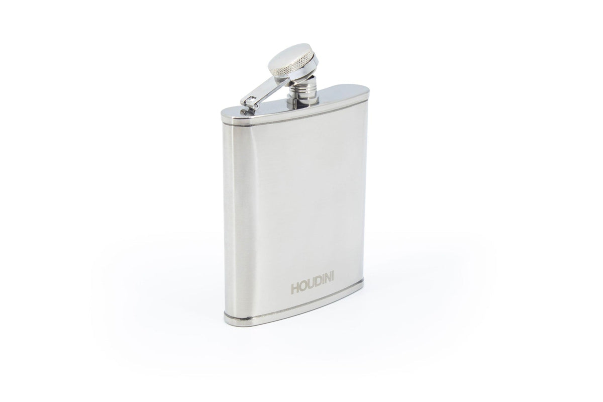 Houdini Leakproof Stainless Steel Pocket Flask, 6-oz
