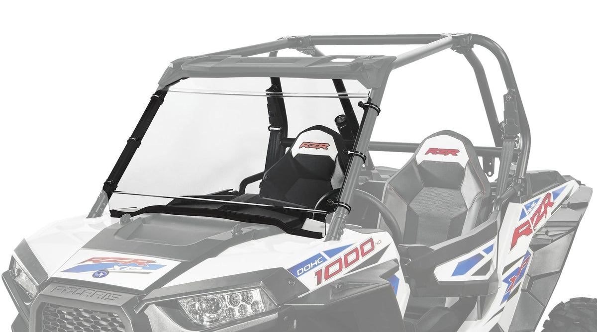 Kolpin Uncoated Full Fixed Windshield, Polaris RZR1000