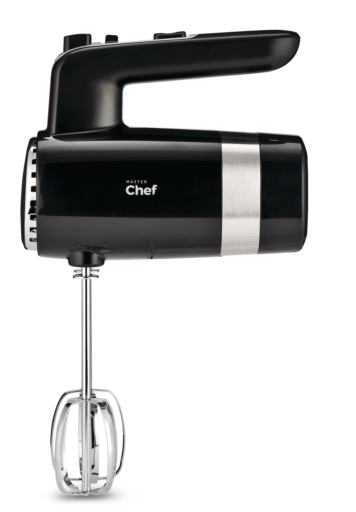 MASTER Chef 300W 5-Speed Electric Hand Mixer with Storage Base, Black