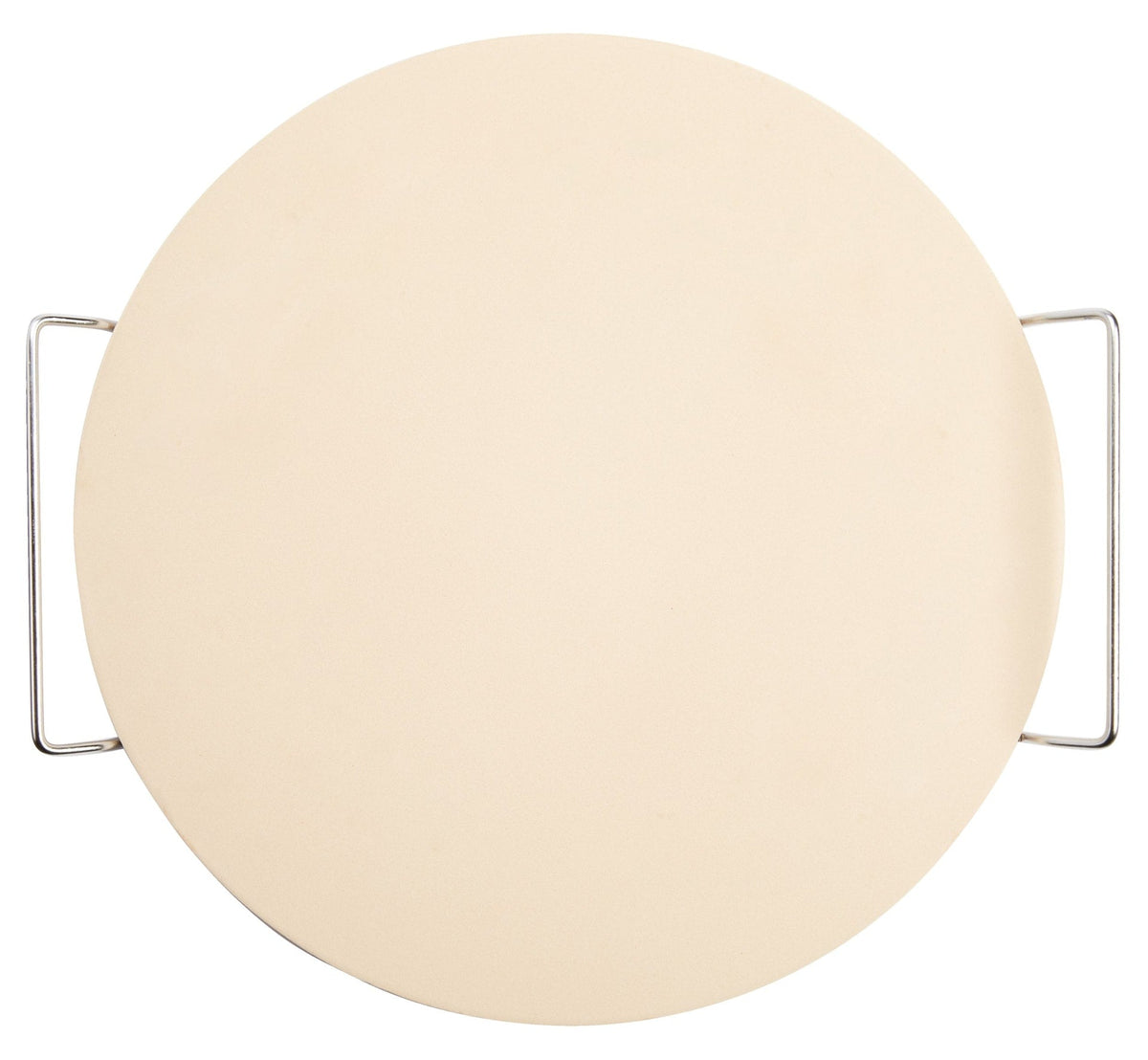 MASTER Chef Ceramic Round Pizza Stone & Serving Rack, 15-in