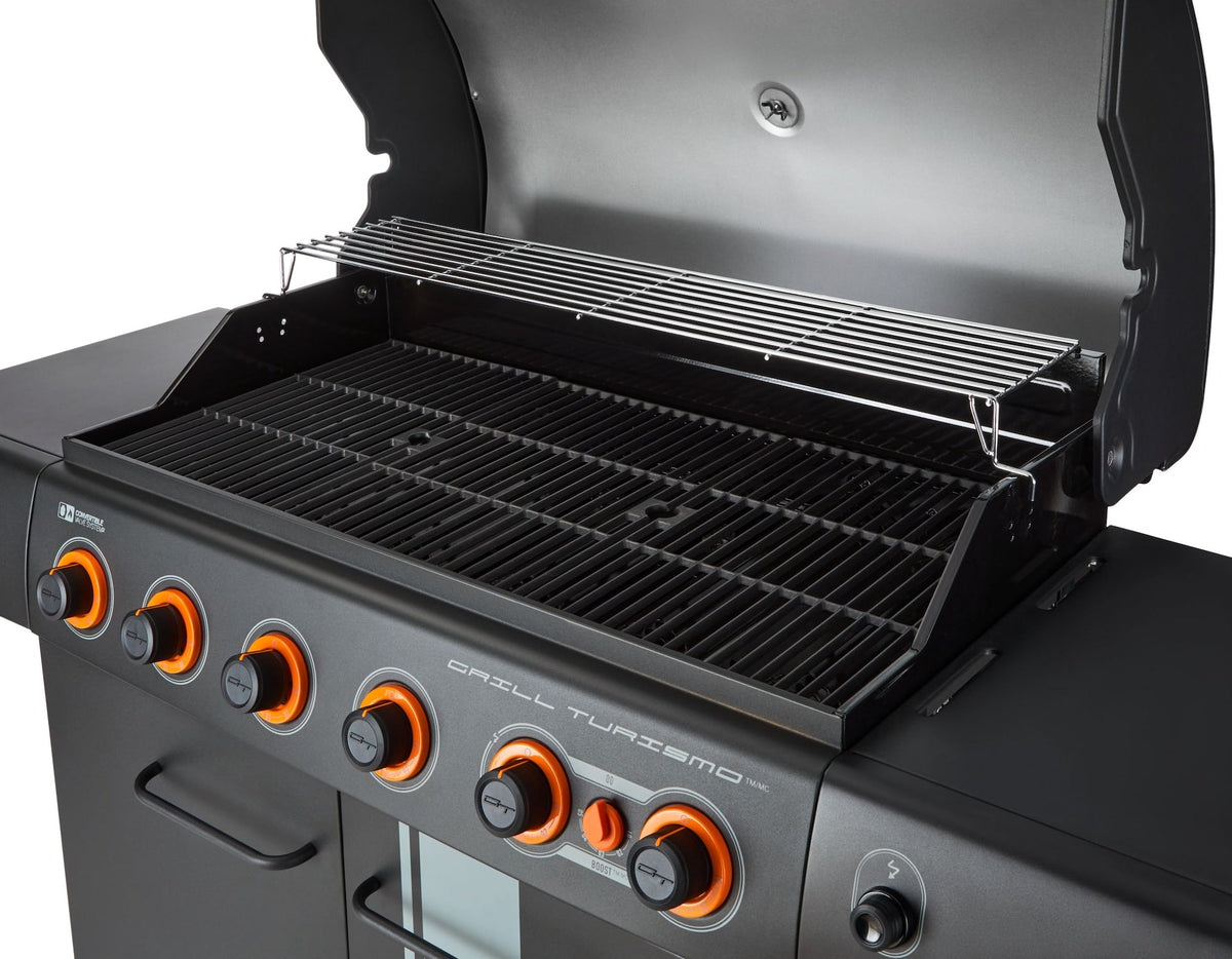 MASTER Chef Grill Turismo 680 7-Burner Convertible LP Gas BBQ
