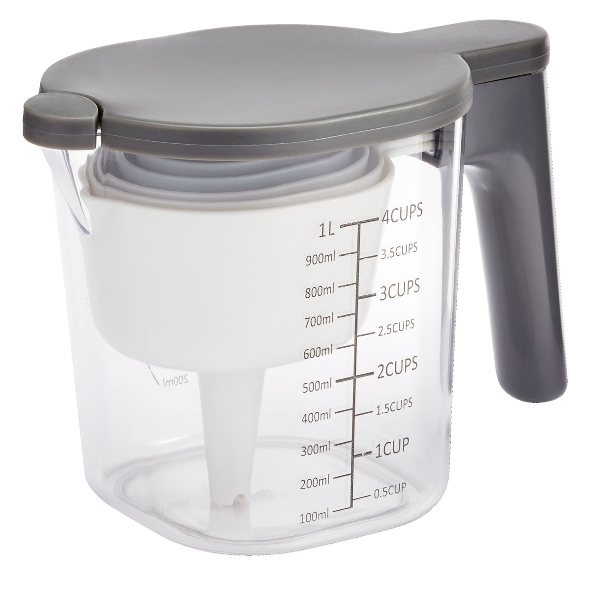 MASTER Chef Plastic Stackable Measuring Cup Set, 10-pc