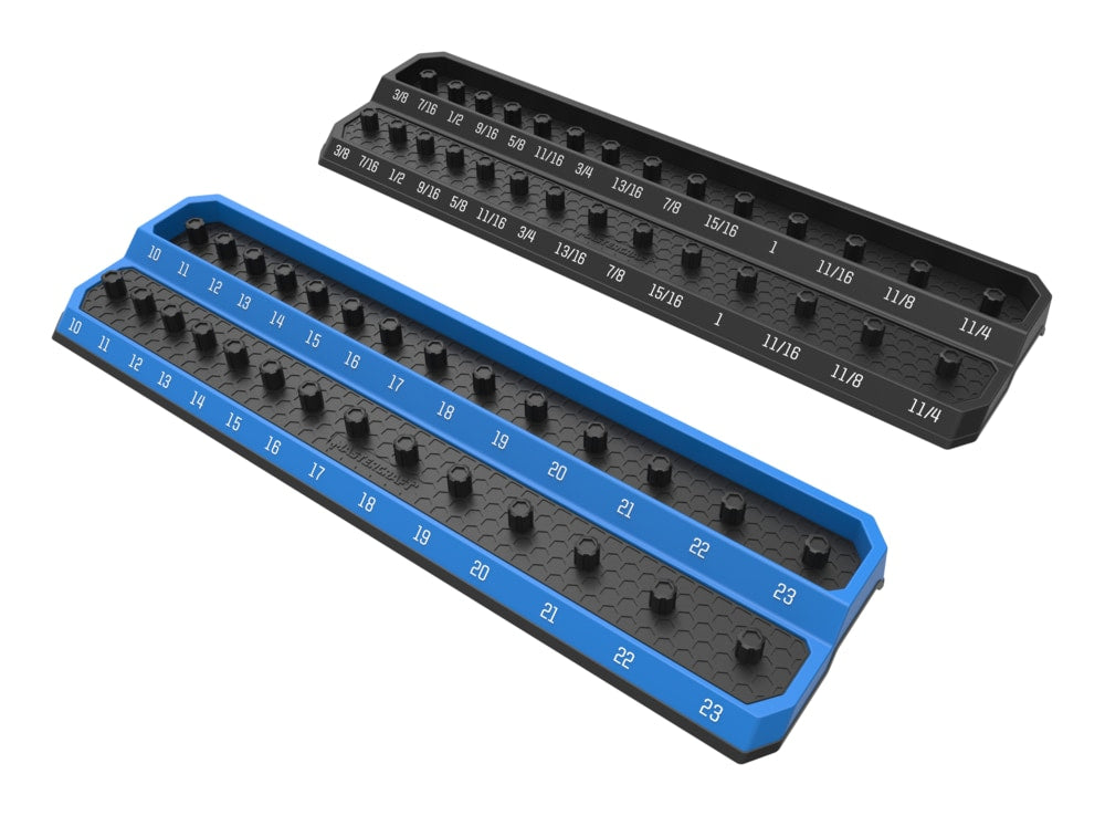 Mastercraft 1/2-in Drive Socket Tray Organizer/Holder, 2-pk