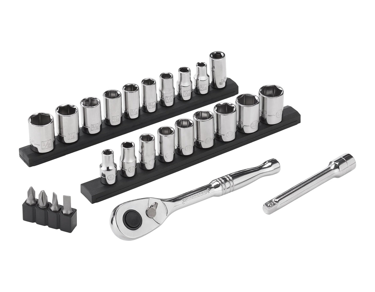Mastercraft 25 Piece 1/4" Drive Socket Set