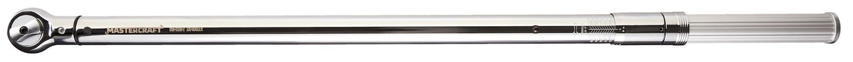 Mastercraft 3/4-in Bi-Directional Drive Torque Wrench, 100 ft.lbs-600 ft. lbs