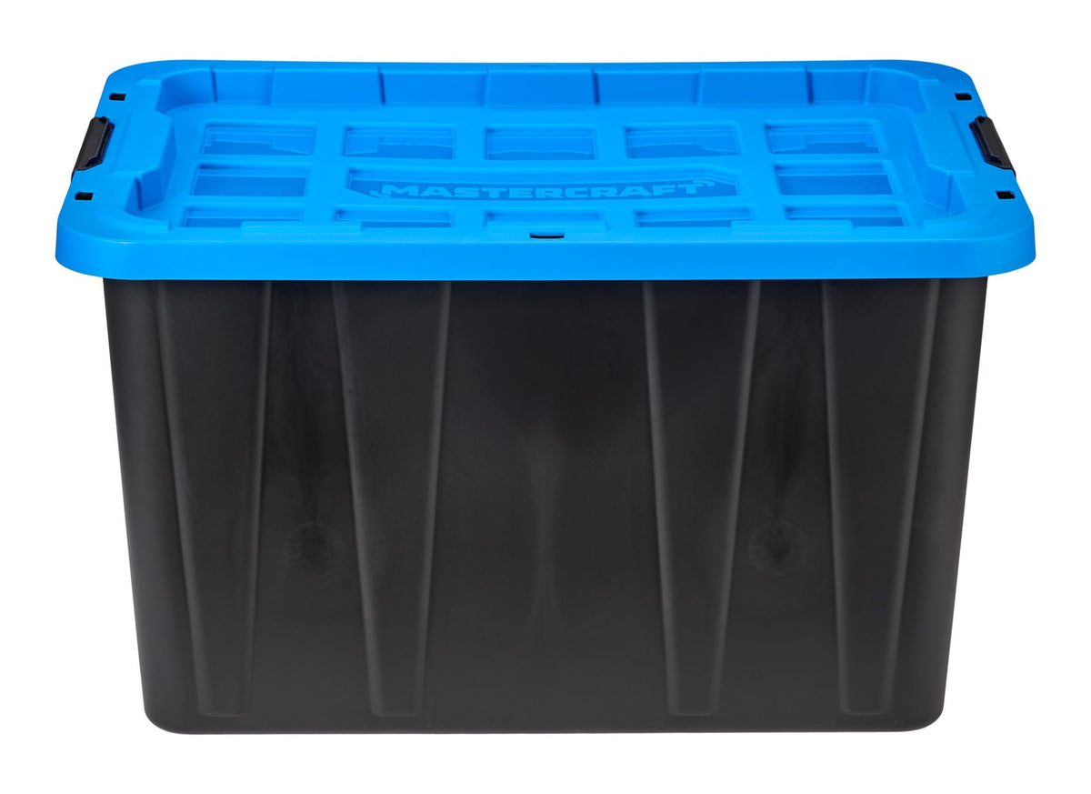 Mastercraft Heavy-Duty Easy Grip Latching Tote, 102.3-L