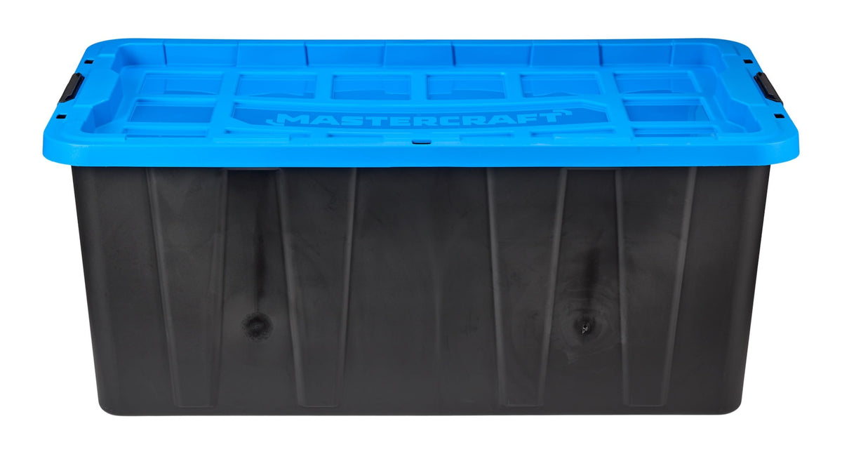 Mastercraft Heavy-Duty Easy Grip Latching Tote, 151.6-L