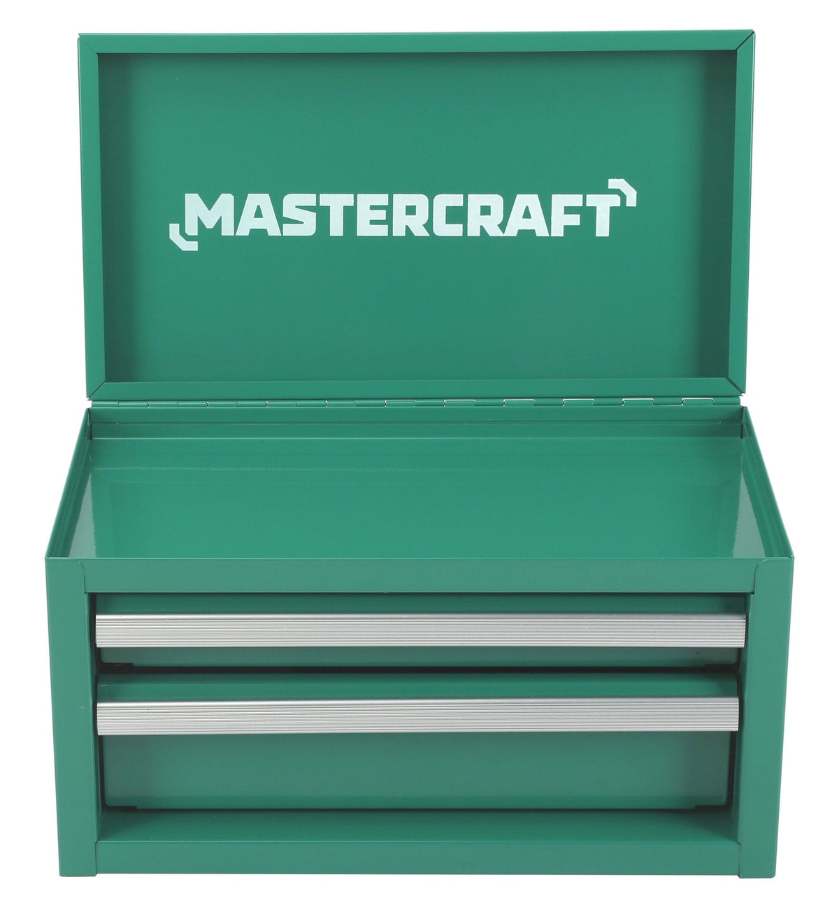Mastercraft Mini Toolbox with 2 Drawers, Emerald