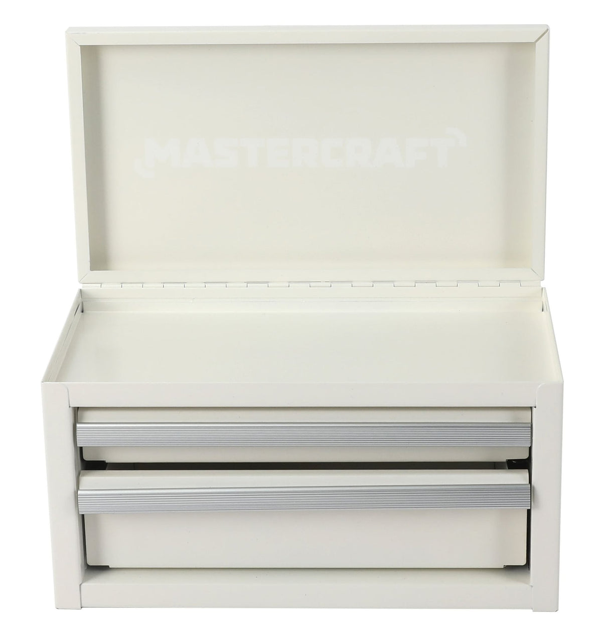 Mastercraft Mini Toolbox with 2 Drawers, New White