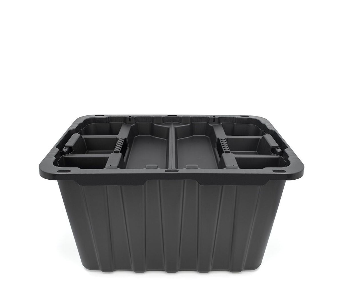Mastercraft Tote Insert Tray with Carry Handle, Black, 2-pk