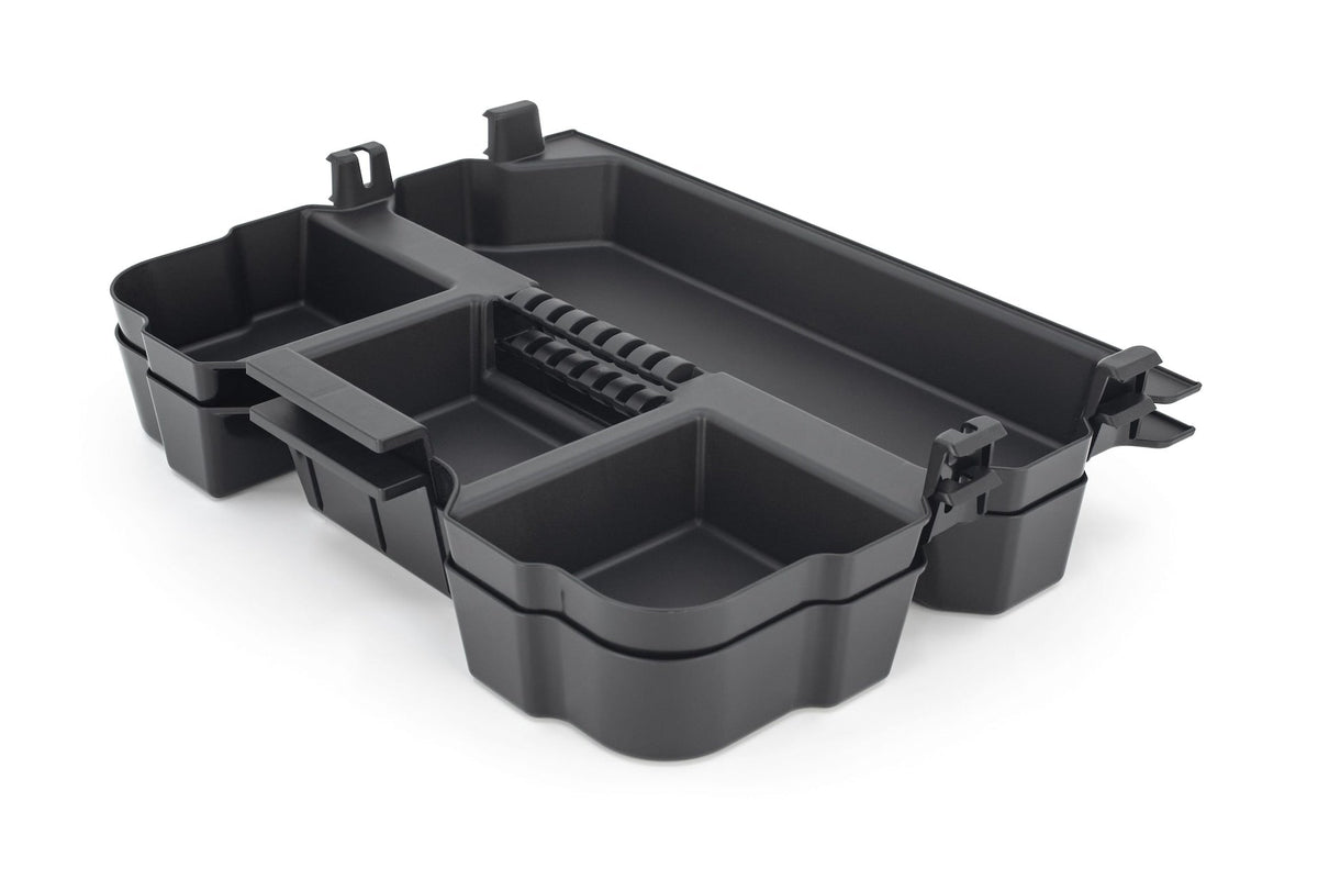Mastercraft Tote Insert Tray with Carry Handle, Black, 2-pk