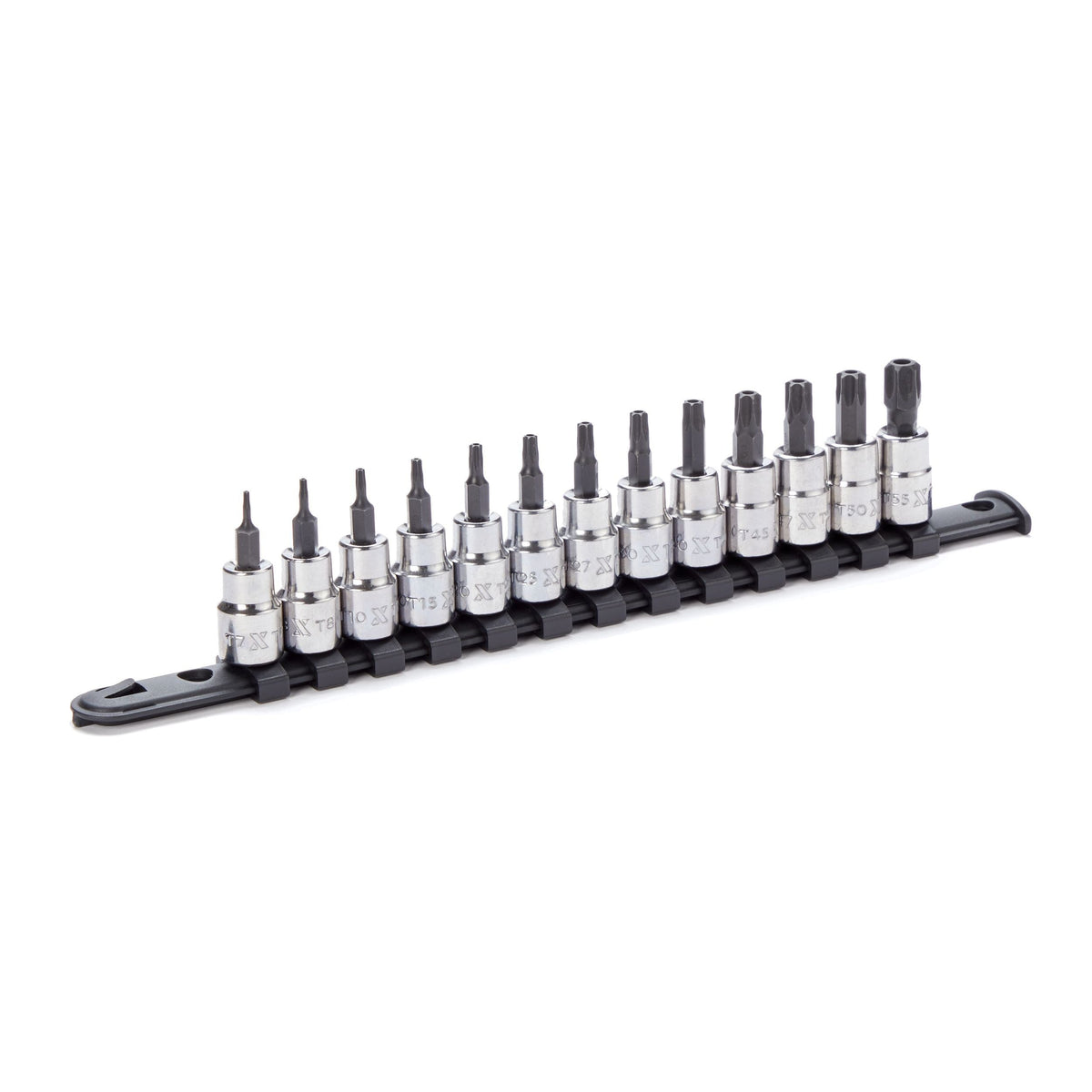 MAXIMUM 3/8-in Drive Tamper Proof Torx Bit Socket Set, Heat-Treated, 13-pc