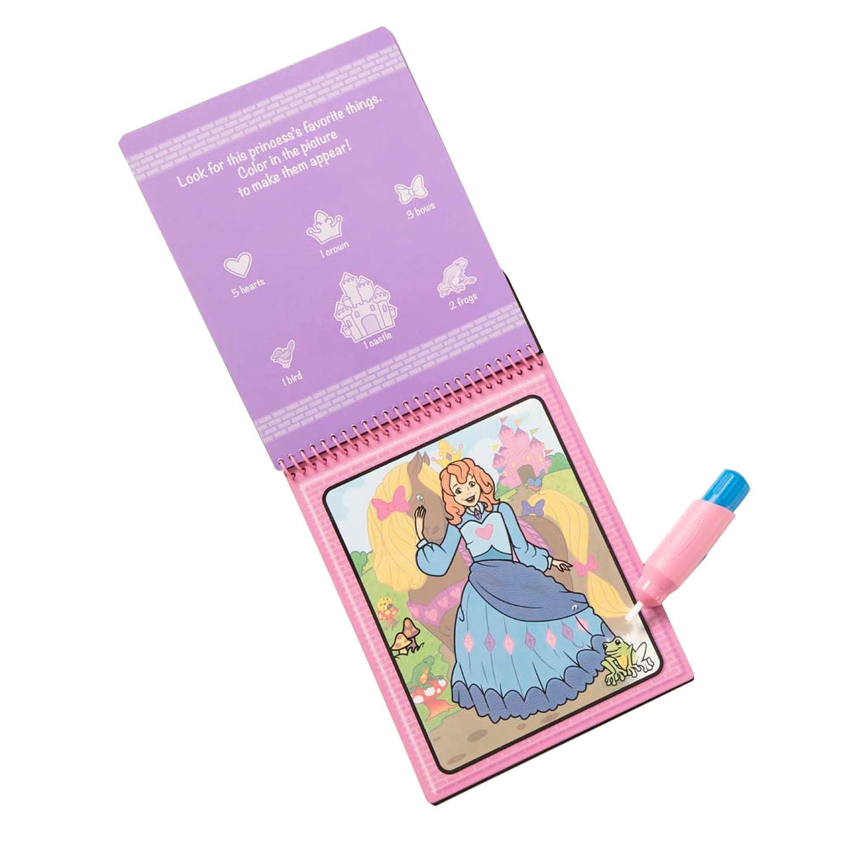 Melissa & Doug On the Go Water Wow! Reusable Water-Reveal Activity Pad - Fairy Tale