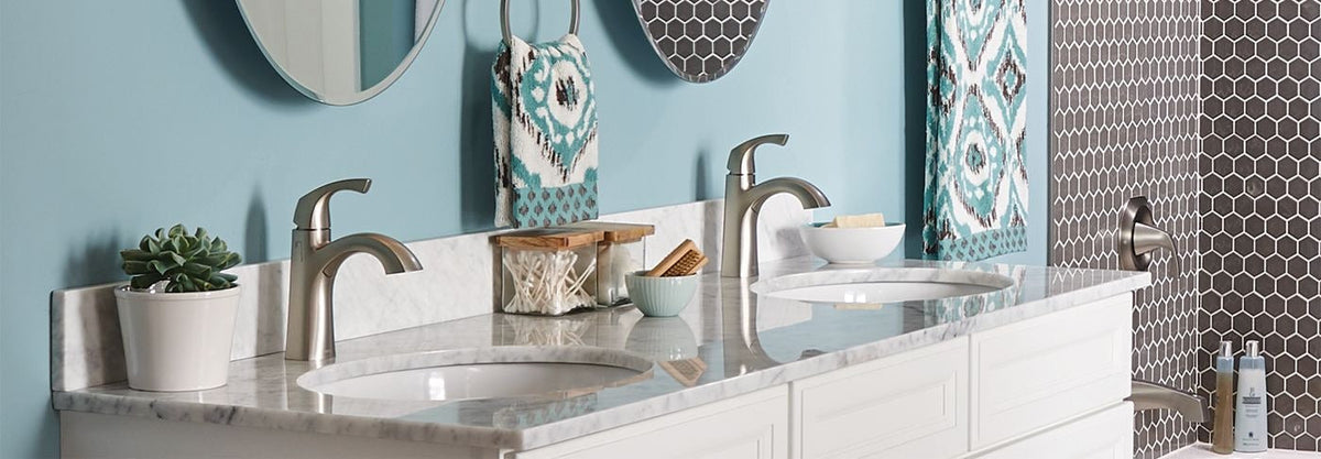Moen Lindor Single Handle Bathroom Faucet, Spot Resist Brushed Nickel