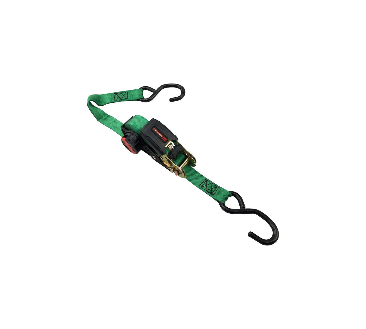 MotoMaster 1,500-lb Rocker Ratchet Tie Down, 1-in x 15-ft, 2-pk