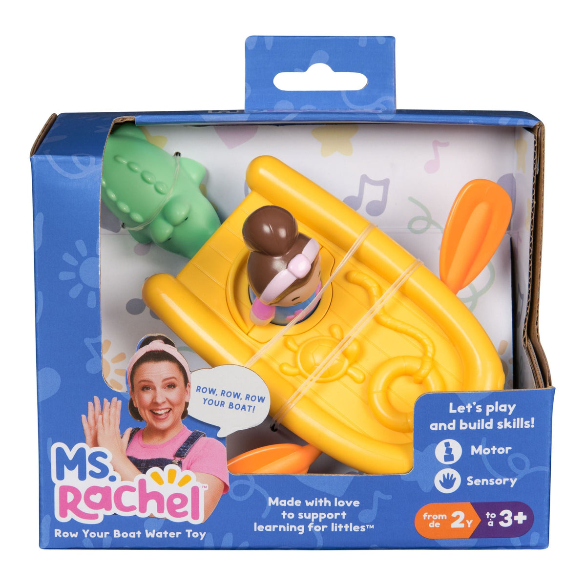 Ms Rachel Row Your Boat Water Bath Toy