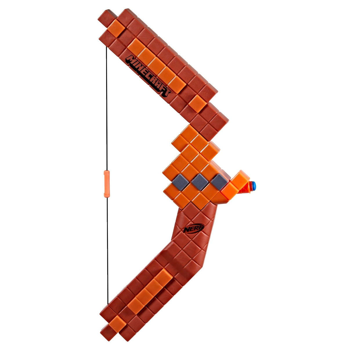 NERF Minecraft Bow Dart Blaster with Pull-Back Priming and 8 Darts