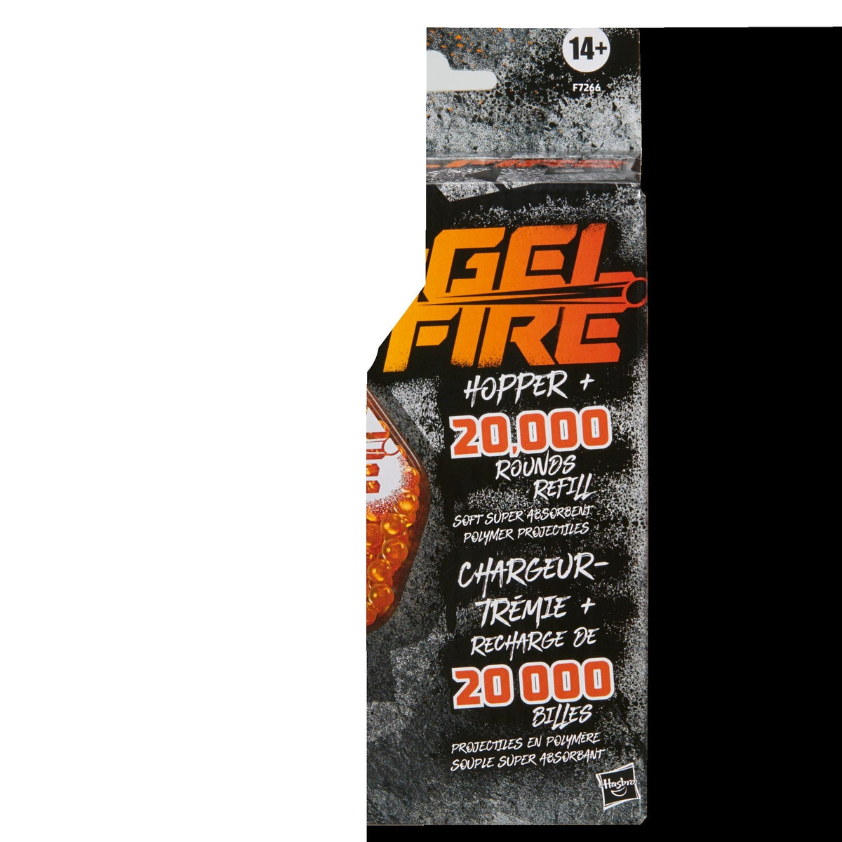 Nerf Pro Gelfire Orange Hopper+ with 20000-Round Refill