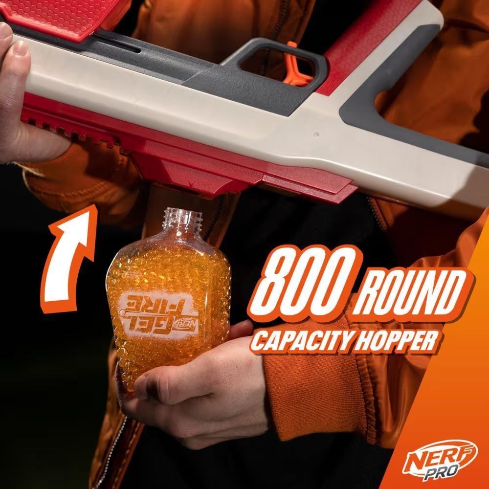Nerf Pro Gelfire Raid Blaster with 10000 Gelfire Rounds