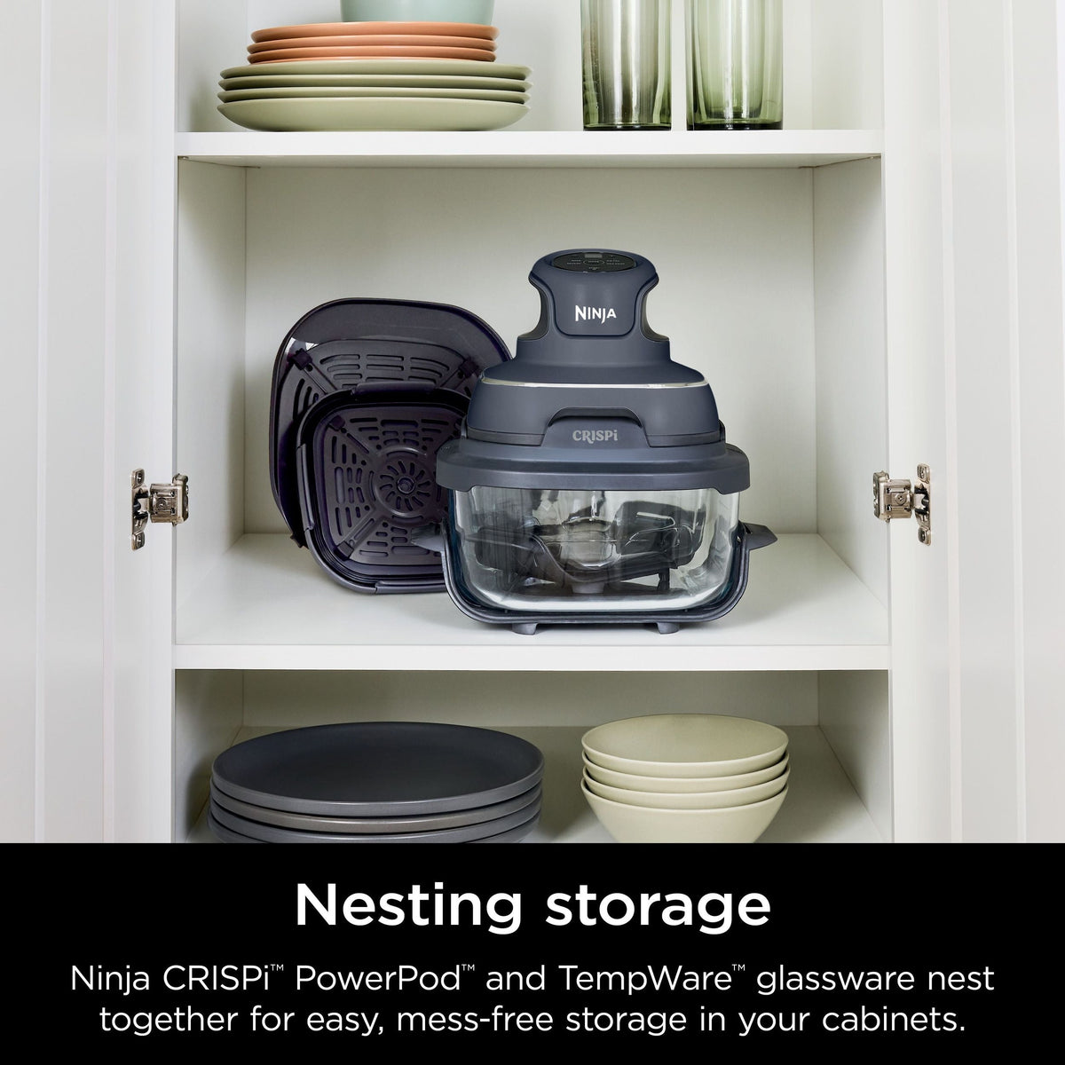 Ninja Crispi 6-Cup Air Fryer with Borosilicate Glassware