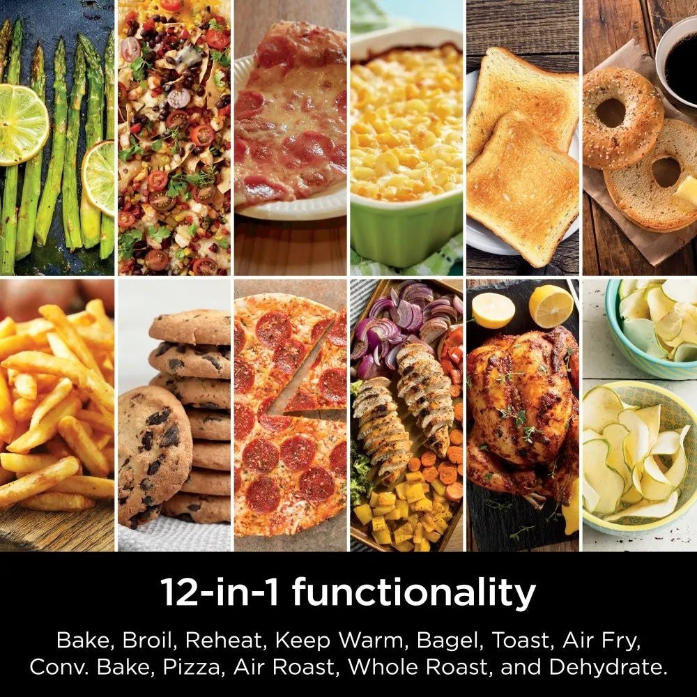 Ninja Double Door 12-in-1 Countertop Electric Convection Oven & Air Fryer with FLEXDOOR