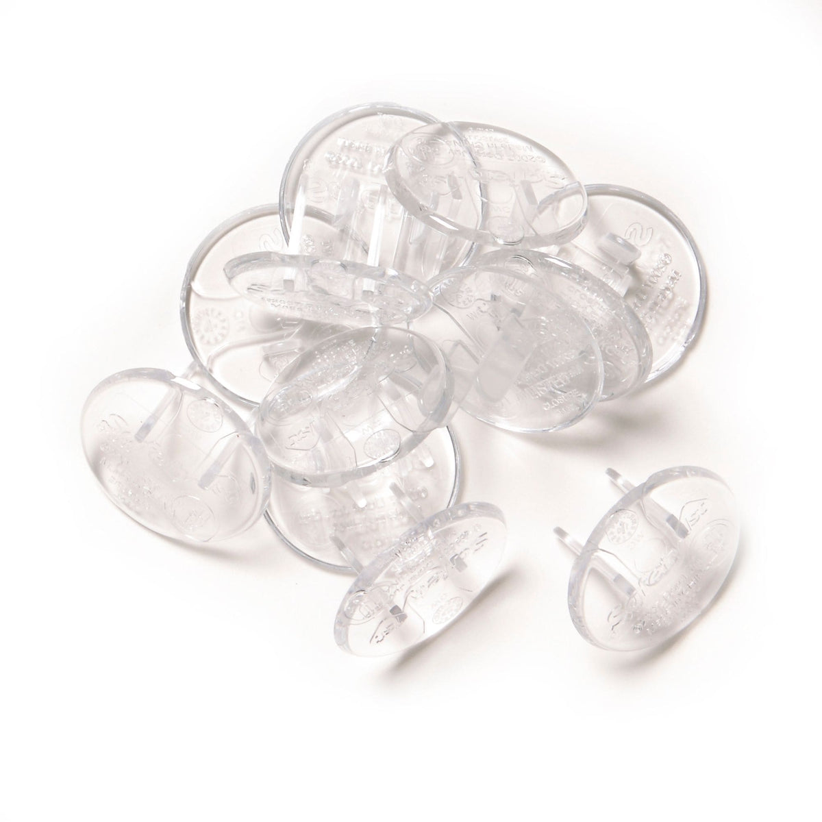 Safety 1st Clear Power Outlet Covers, 12-pk