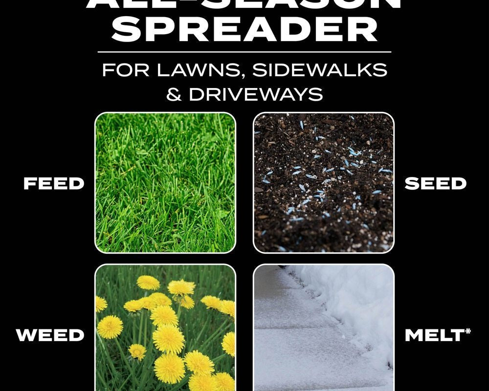 Scotts Turf Builder Mini Edgeguard Broadcast Spreader, 5,000 sq. ft.