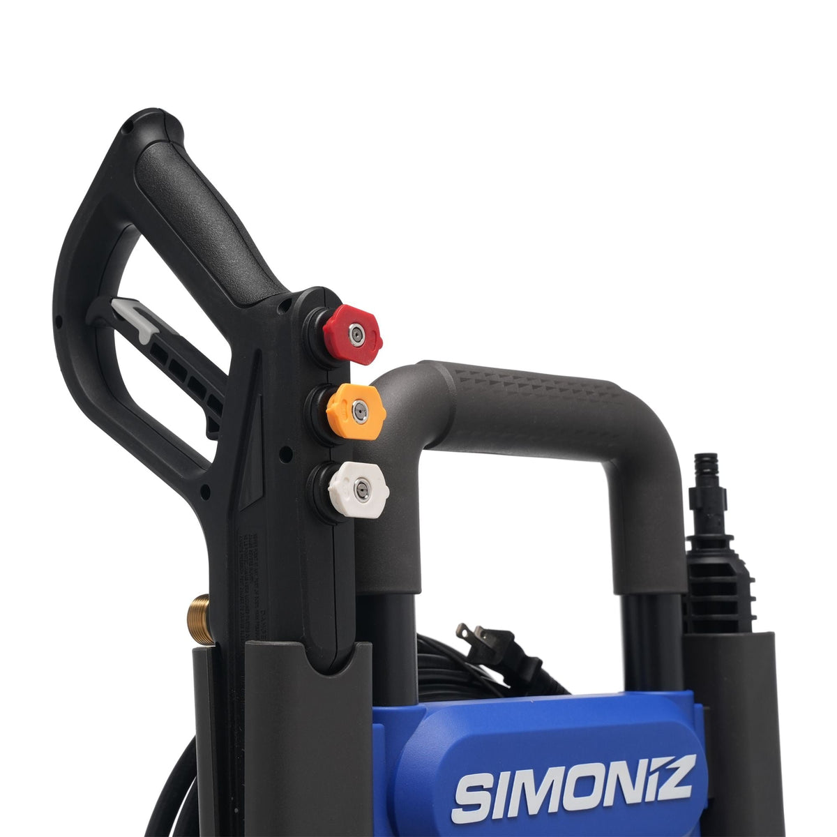 SIMONIZ 1800 PSI 1.75 GPM Electric Power Pressure Washer with Foldable Handle