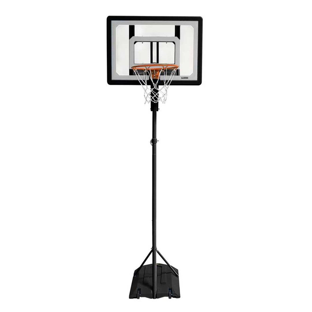 SKLZ Pro Mini Kids' Portable Adjustable Poolside Basketball Backboard, Hoop & Net System with Ball, 33-in