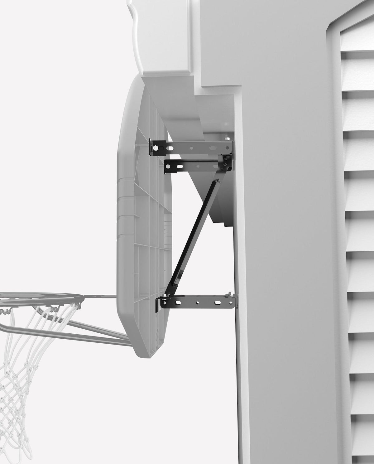 Spalding Universal Outdoor Basketball Backboard Mounting Bracket