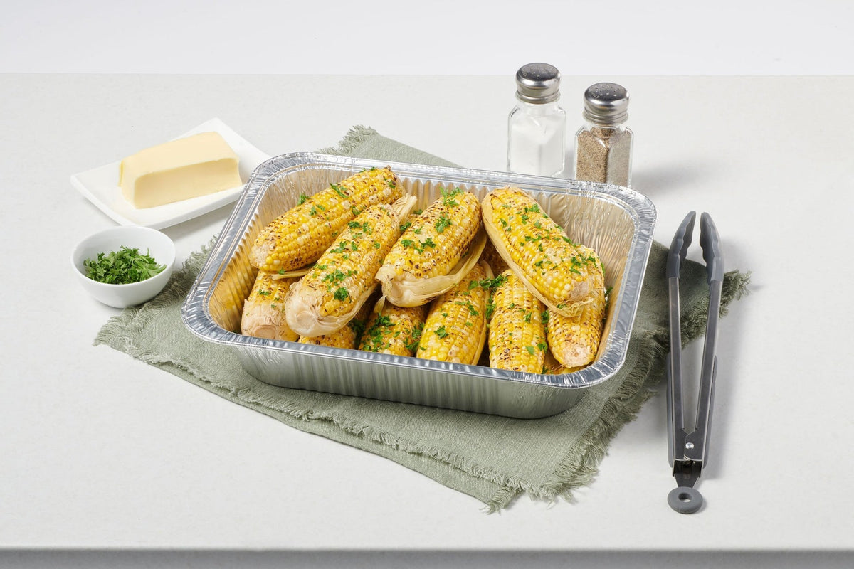 Starfrit Disposable Freezer Safe Aluminum Lasagna Pan, 5-pk