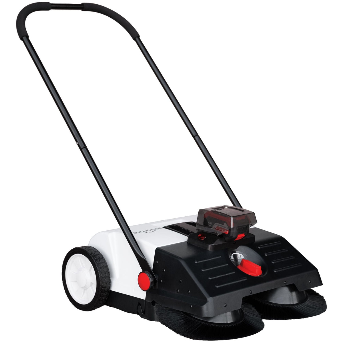 Tomahawk Electric Battery-Powered Push Sweeper, 22-in