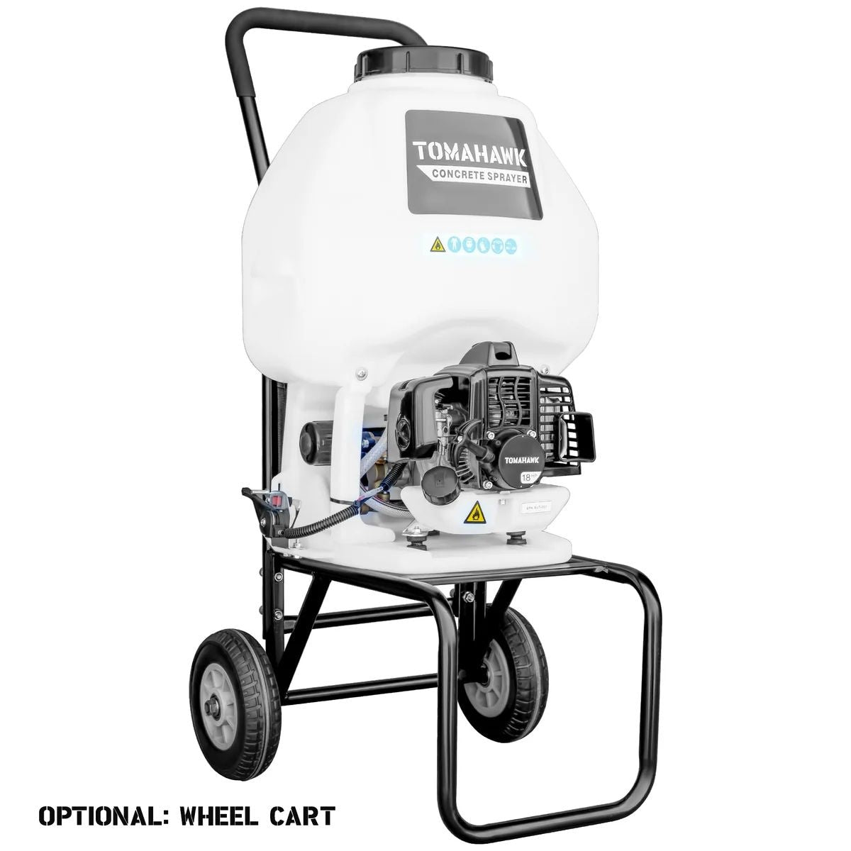 Tomahawk Power TCS6.5 Concrete Backpack Sprayer, 450 PSI