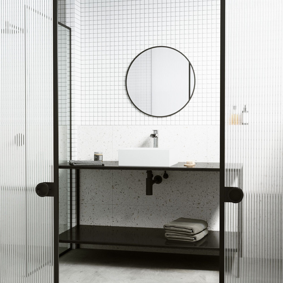 VIGO Starr Modern MatteStone 15x15-in Deep White Bathroom Sink/Basin with Square Vessel