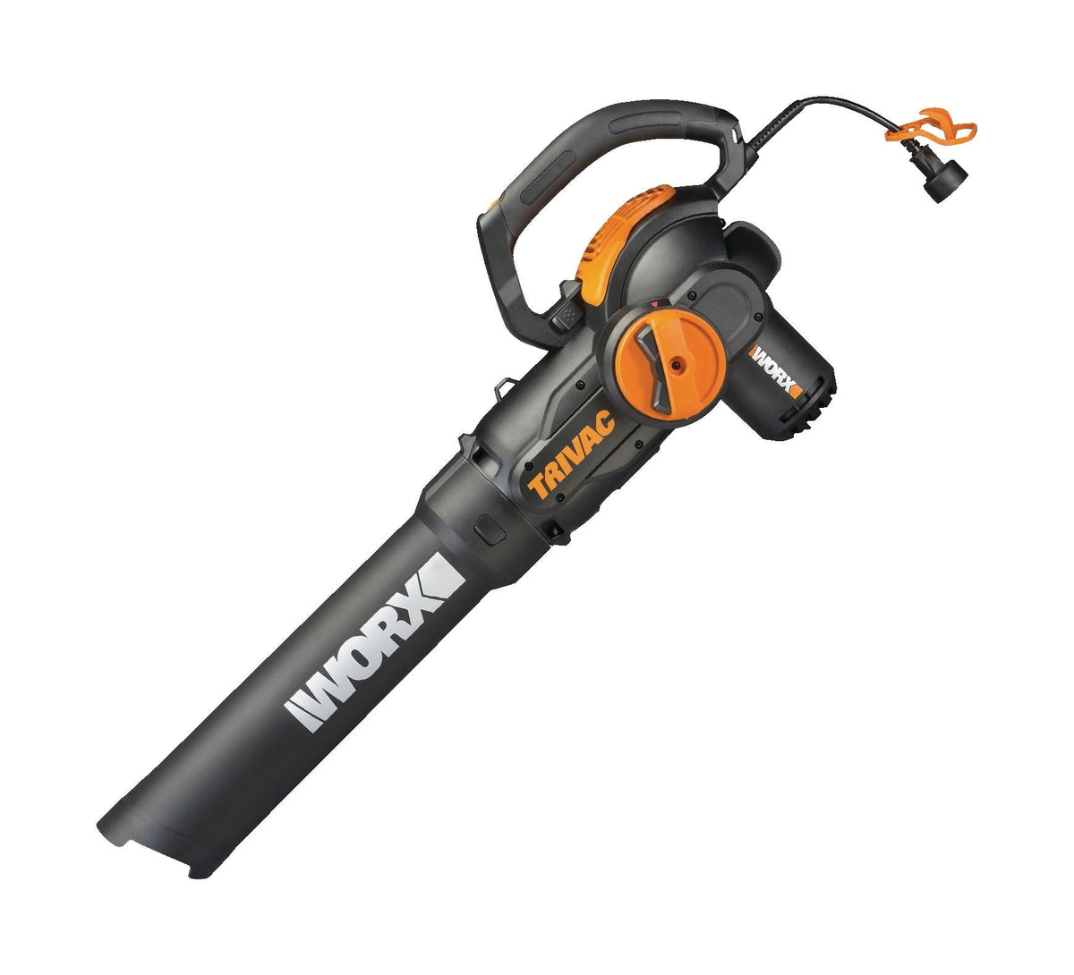 WORX WG522 Trivac 12 Amp 3-in-1 Electric Vacuum Blower/Mulcher/Vac with Shoulder Strap
