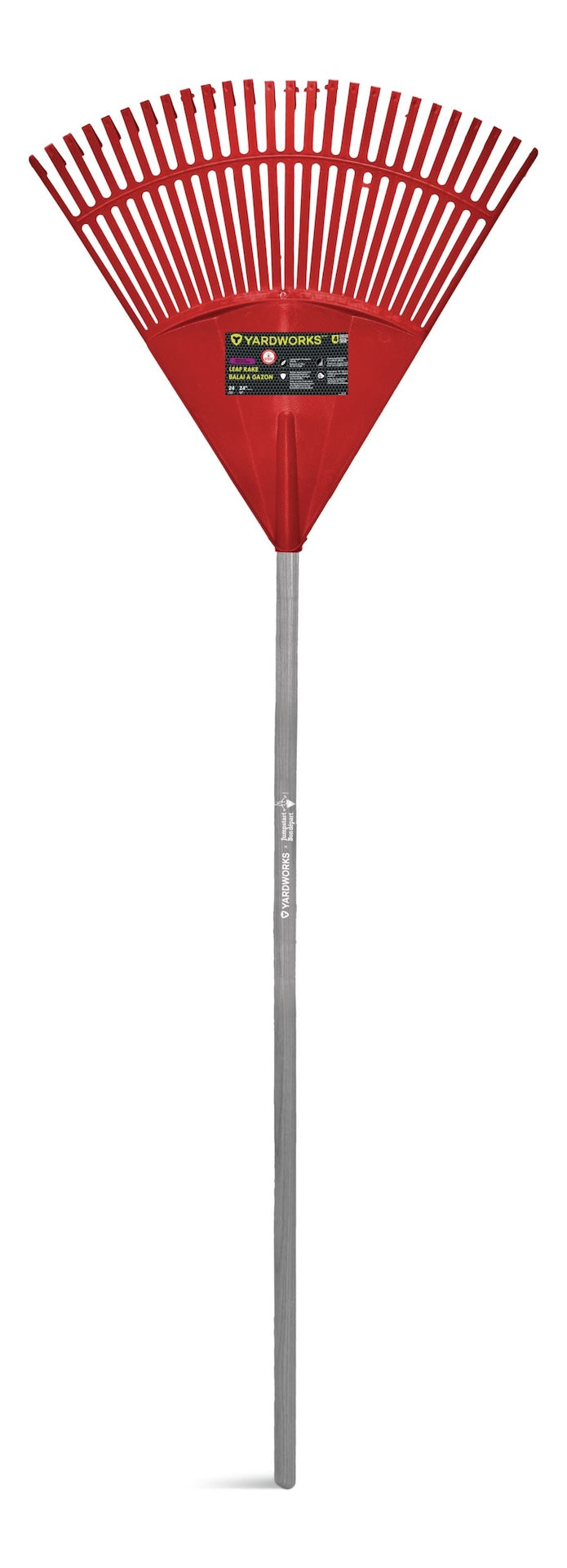 Yardworks Jumpstart Rake, Lightweight, 24-in